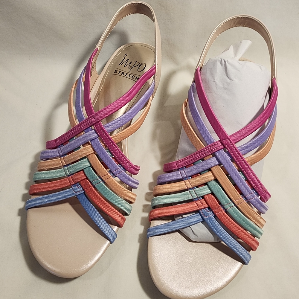 Impo Pastel Strappy Sandals - Picture 2 of 4